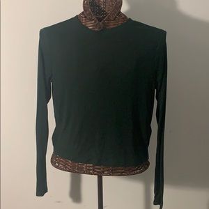 *FINAL SALE* ❗️ H&M Basic Green Long sleeve tee
